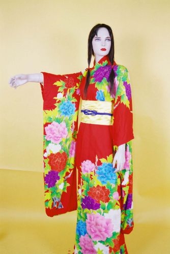 紅式牧丹日式禮服 OA1-89021