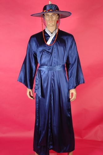 韓國藍緞官服 OA2-95043
