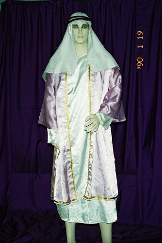 淺紫緞阿拉伯服(男) OA4-86139