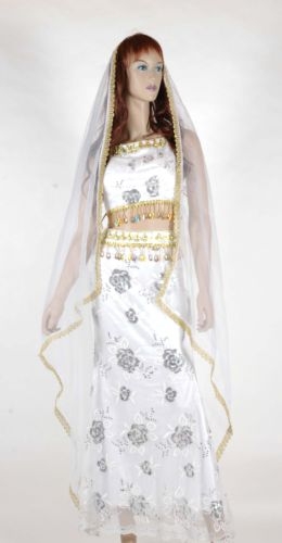 白紗亮片印度服(衣裙頭紗) OA4-95017
