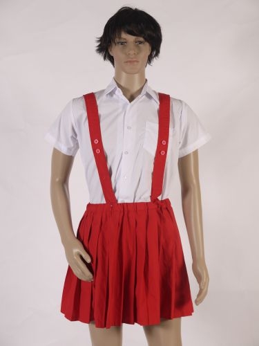 小學生制服(紅吊帶裙) OC-96017