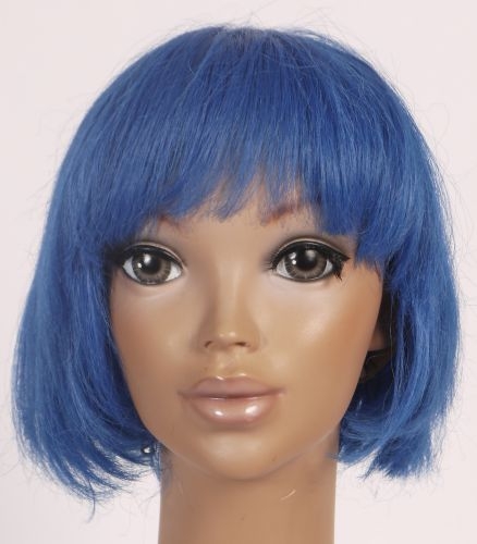 深藍直短髮 WS1-88007