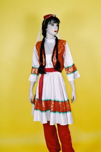 紅白緞女新疆 CC-86044
