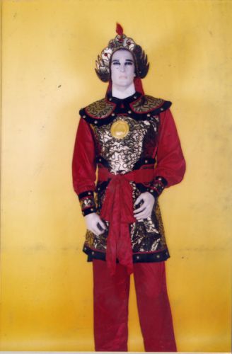 紅底黑金將軍服(男)CN-86025