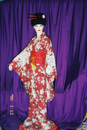 紅新娘日本女和服 OA1-86035