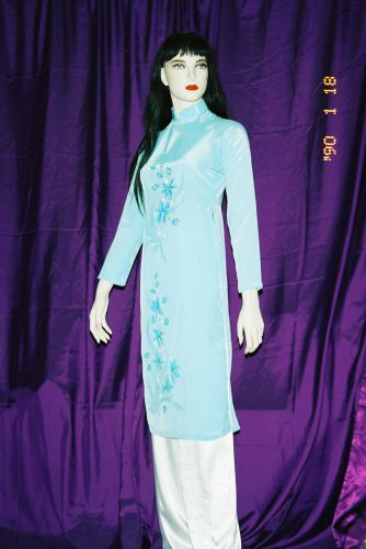 水藍越南服(女) OA3-86119
