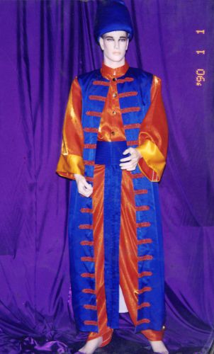 桔藍阿拉伯服(男)(衣褂褲腰帶) OA4-87005