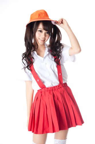 小學生制服(紅裙) OC-96012