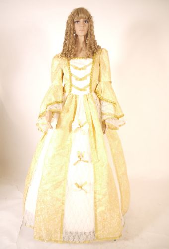 金蔥蕾絲袖宮廷禮服 PA-99004