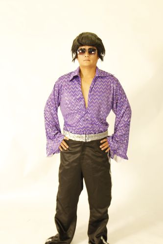紫銀亮片GOGO(衣褲) PB-112202